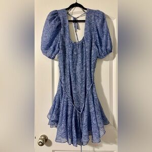 Elliatt Blue Floral Dress